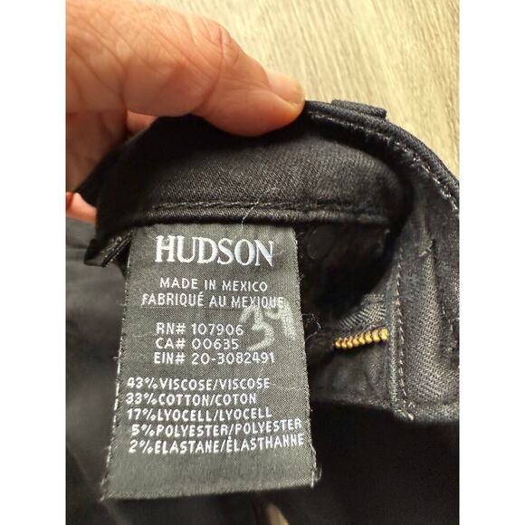 Hudson Black Denim Skinny Jeans, Women's size 26, NWOT - Picture 5 of 8